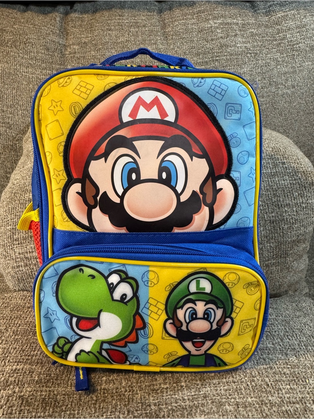 Nintendo Super Mario Reusable Rectangular Lunch Bag